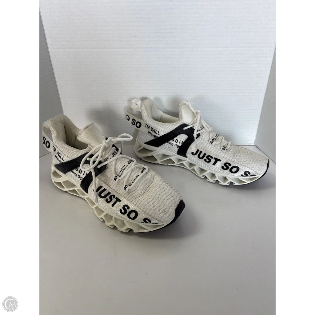 Shoes Athletic By Clothes Mentor In White, Size: 11.5