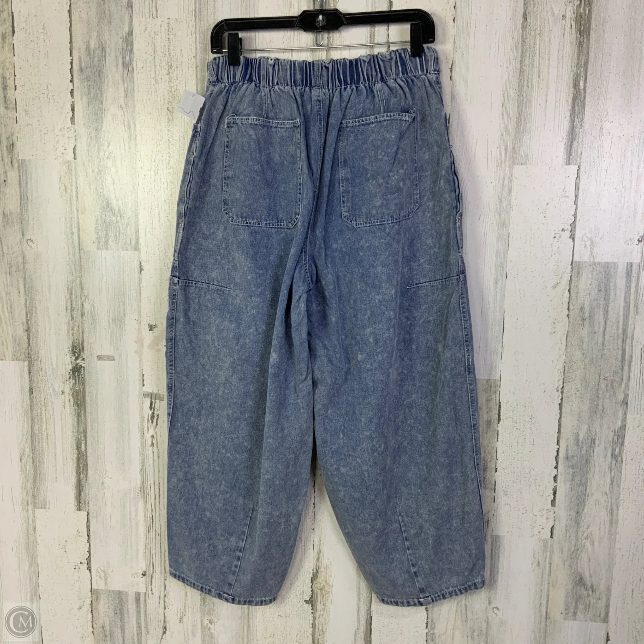 Jeans Wide Leg By Entro In Blue Denim, Size: 8