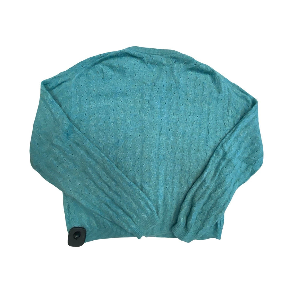 Sweater Cardigan By J. Crew In Green, Size:S