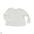 Top Long Sleeve By Old Navy In White, Size: 2x