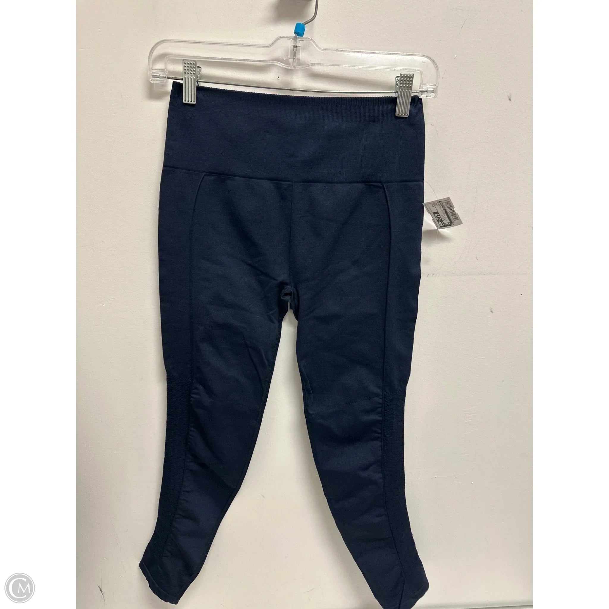 Athletic Leggings By Fabletics In Navy, Size: S