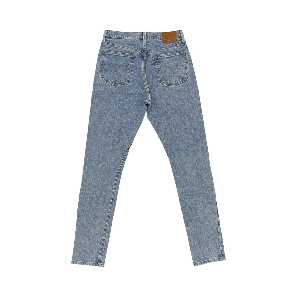 Jeans Straight By Levis In Blue Denim, Size:4