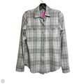 Top Long Sleeve By Faherty In Grey, Size: Xs