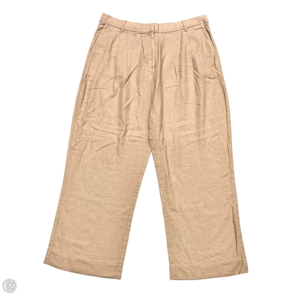 Pants Dress By Abercrombie And Fitch In Tan, Size: Xl