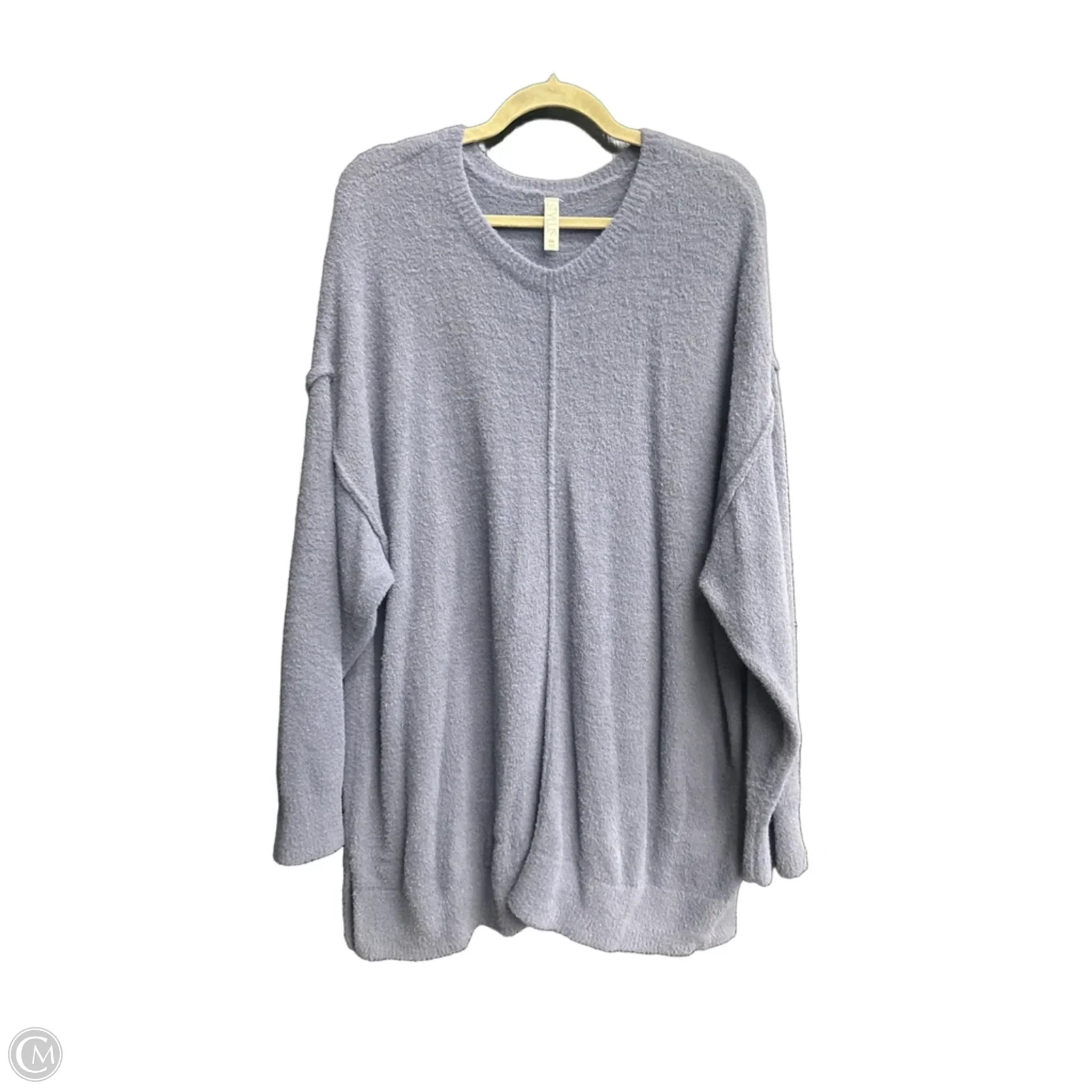 Sweater By Stylus In Blue, Size: Xxl
