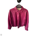 Jacket Shirt By 7 For All Mankind In Pink, Size: S