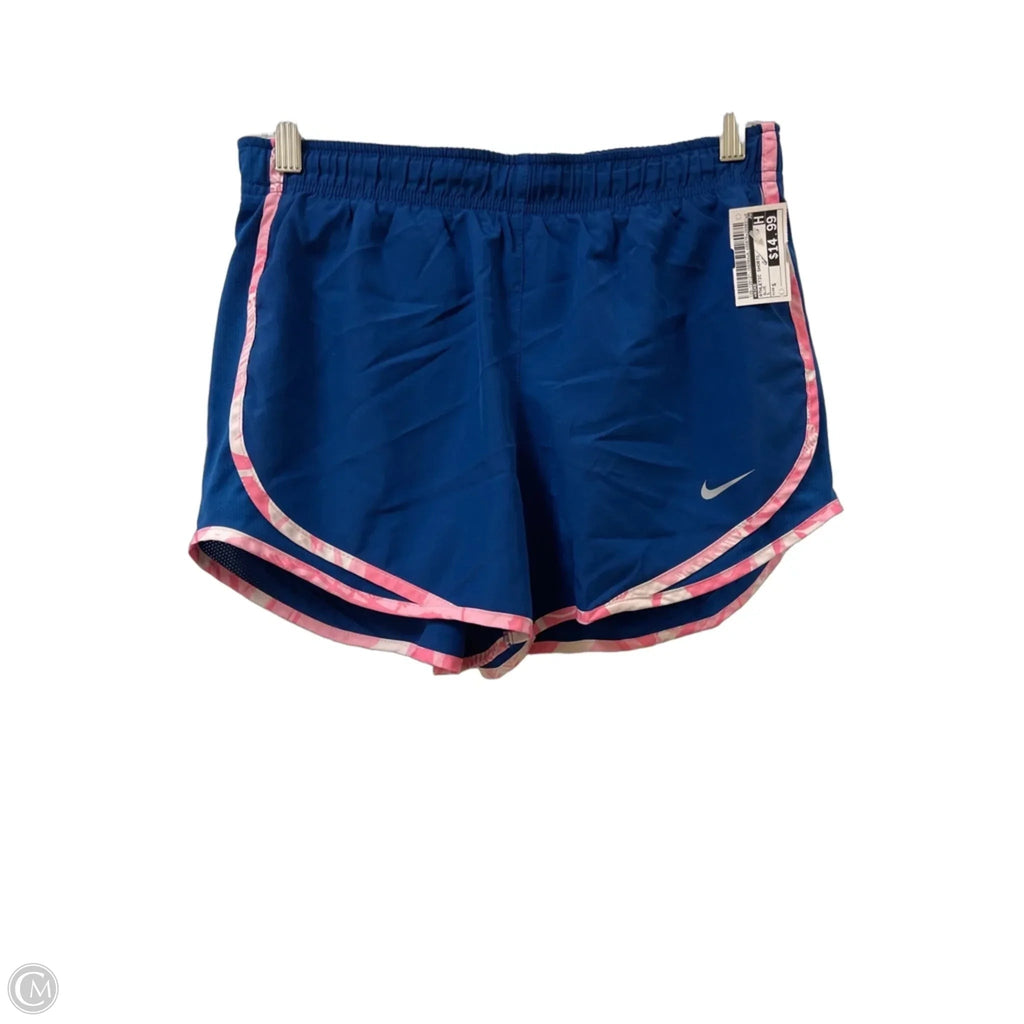 Athletic Shorts By Nike In Blue, Size: S