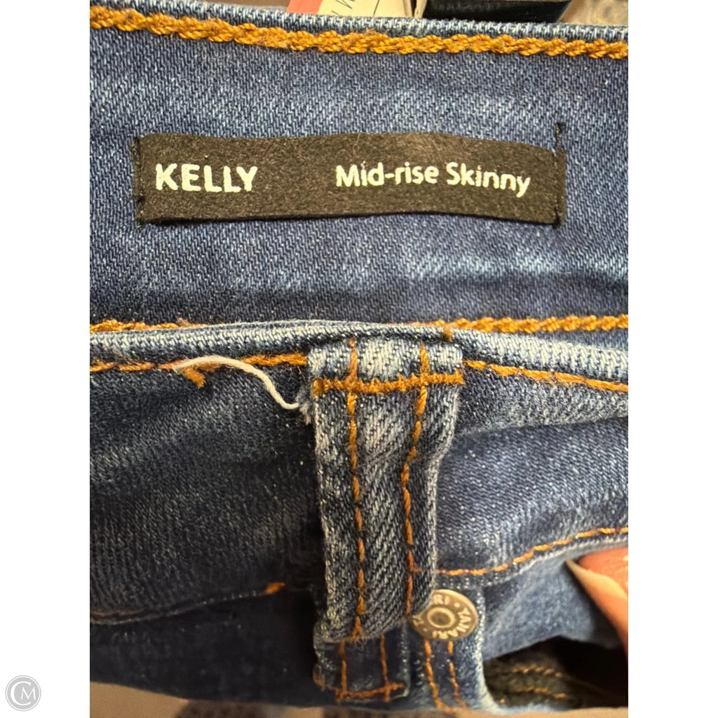 Jeans Skinny By Tahari In Blue Denim, Size: 22