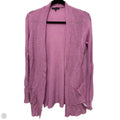 Sweater Cardigan By Staccato In Purple, Size: M