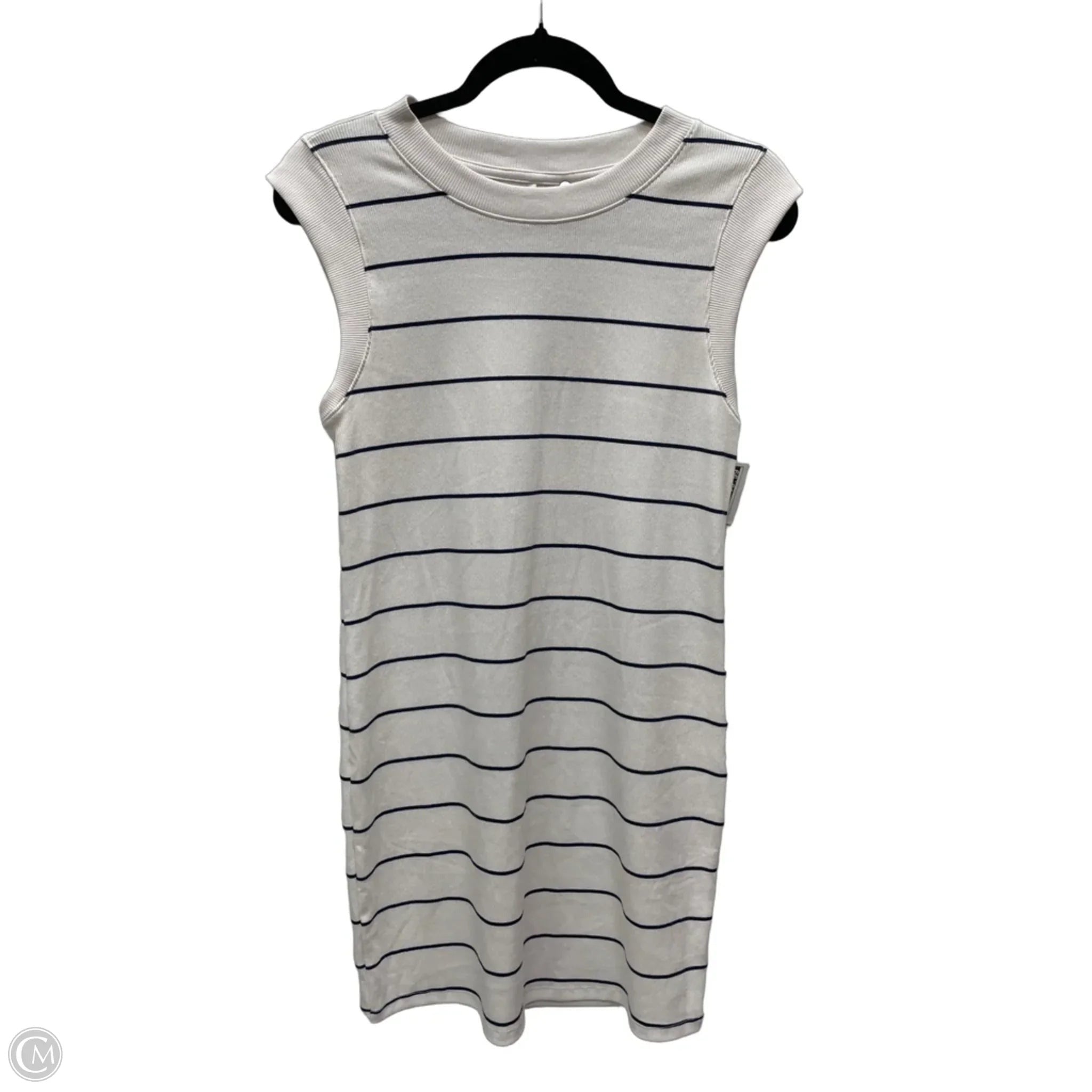 Dress Casual Midi By A New Day In Striped Pattern, Size: S