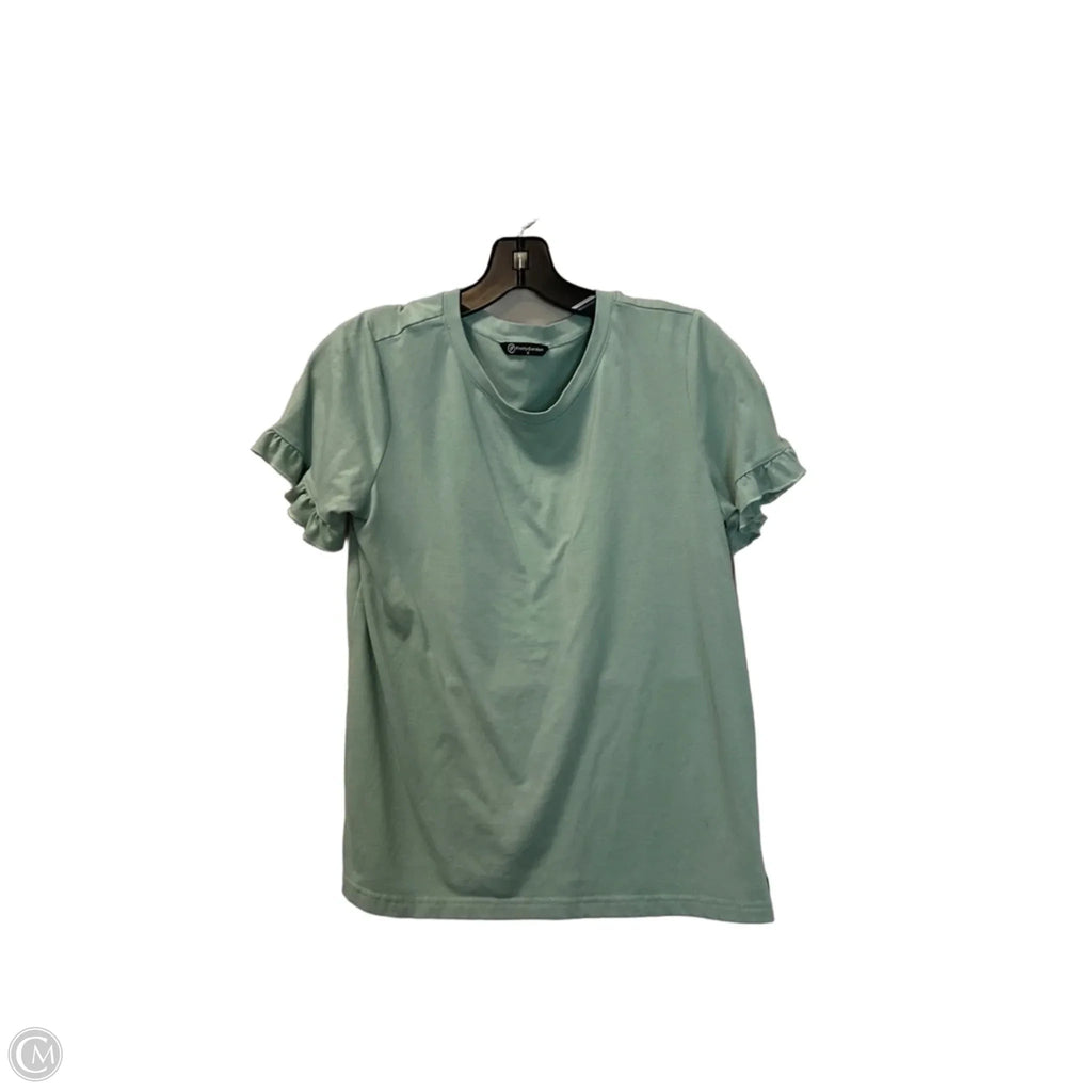 Top Short Sleeve Basic By Prettygarden In Green, Size: S