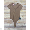 Bodysuit By Abercrombie And Fitch In Tan, Size: S
