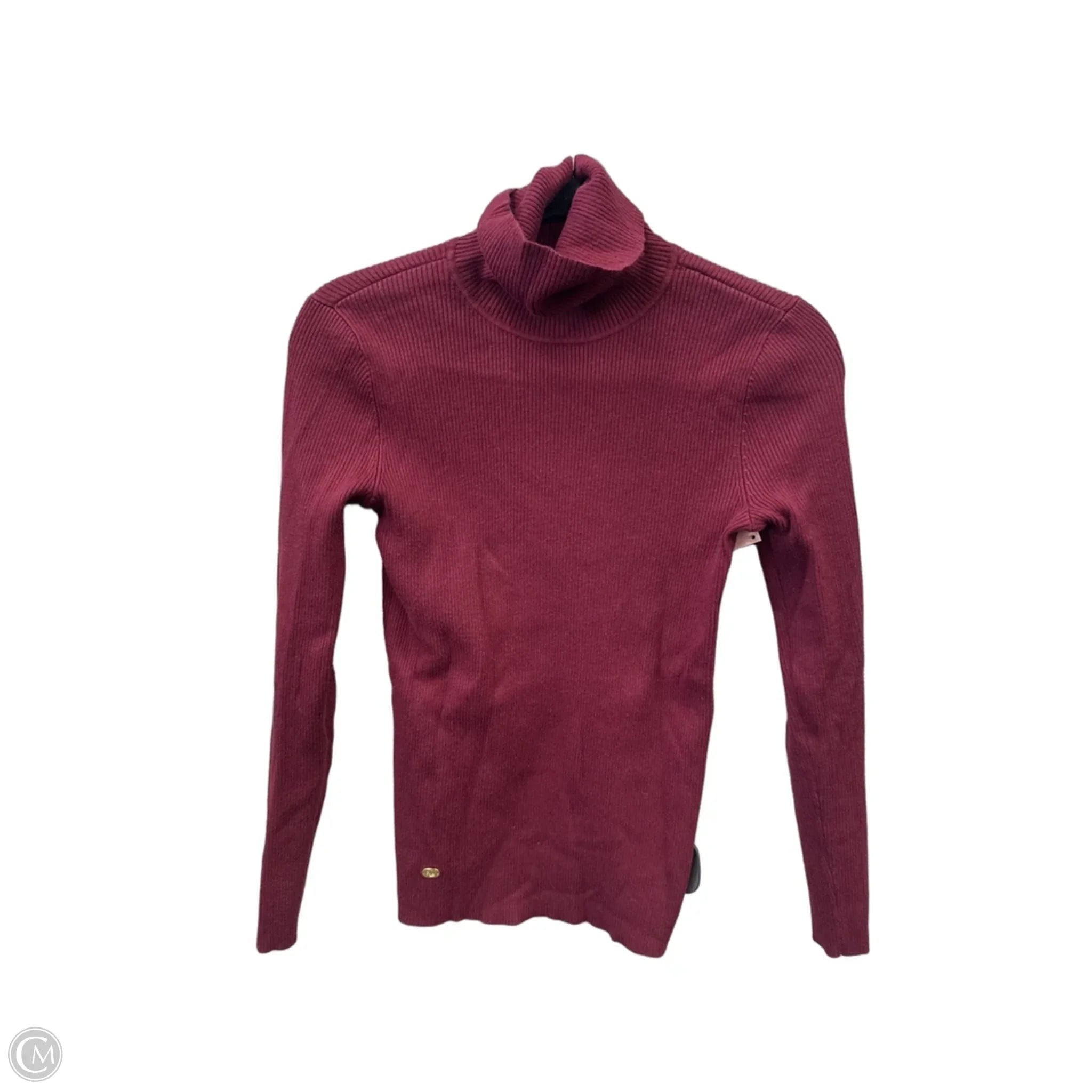 Top Long Sleeve By Lauren By Ralph Lauren In Red, Size: Sp