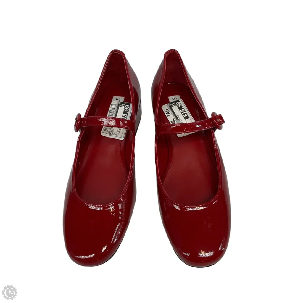 Shoes Heels Block By Steve Madden In Red, Size: 8.5