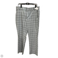 Pants Dress By Nine West In Plaid Pattern, Size: 14