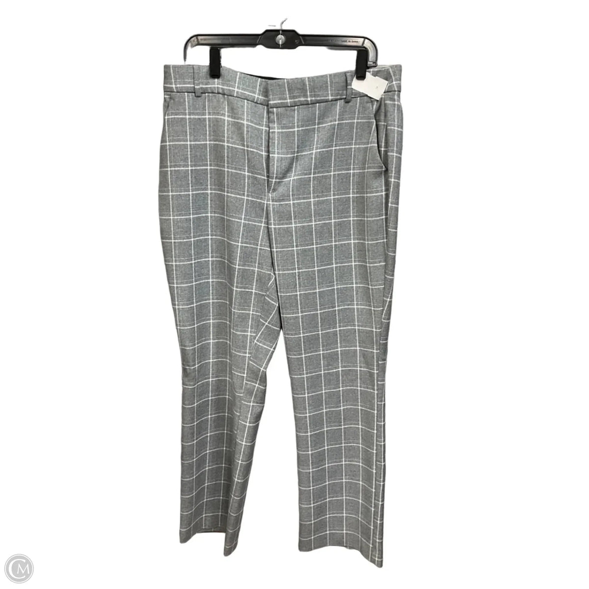 Pants Dress By Nine West In Plaid Pattern, Size: 14
