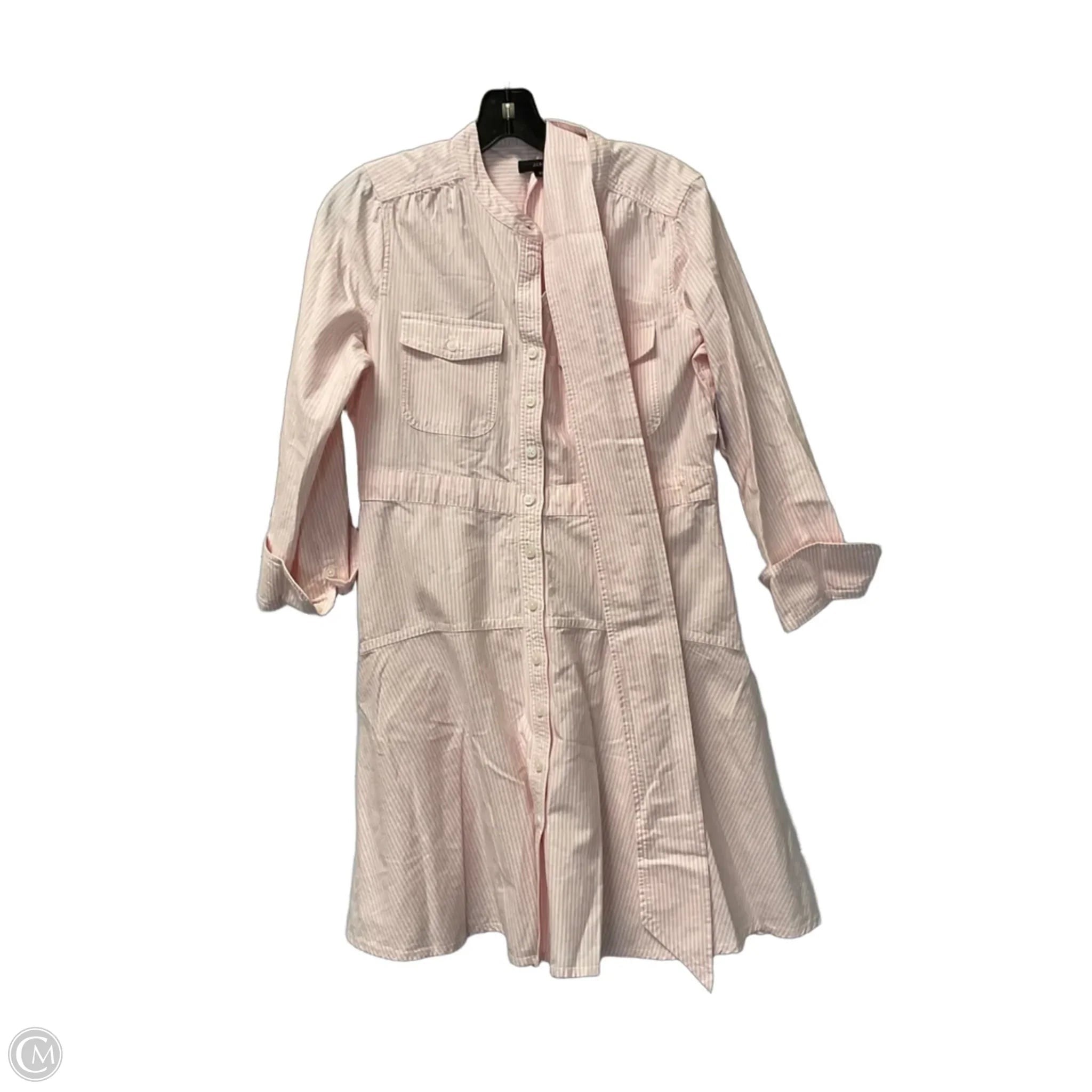 Dress Casual Short By J. Crew In Pink & White, Size: 6