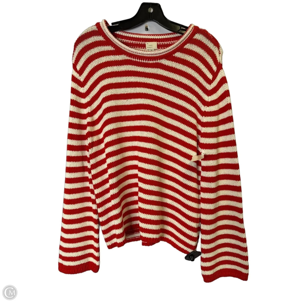 Sweater By A New Day In Red & White, Size: Xl