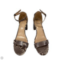 Sandals Heels Block By A New Day In Snakeskin Print, Size: 9.5
