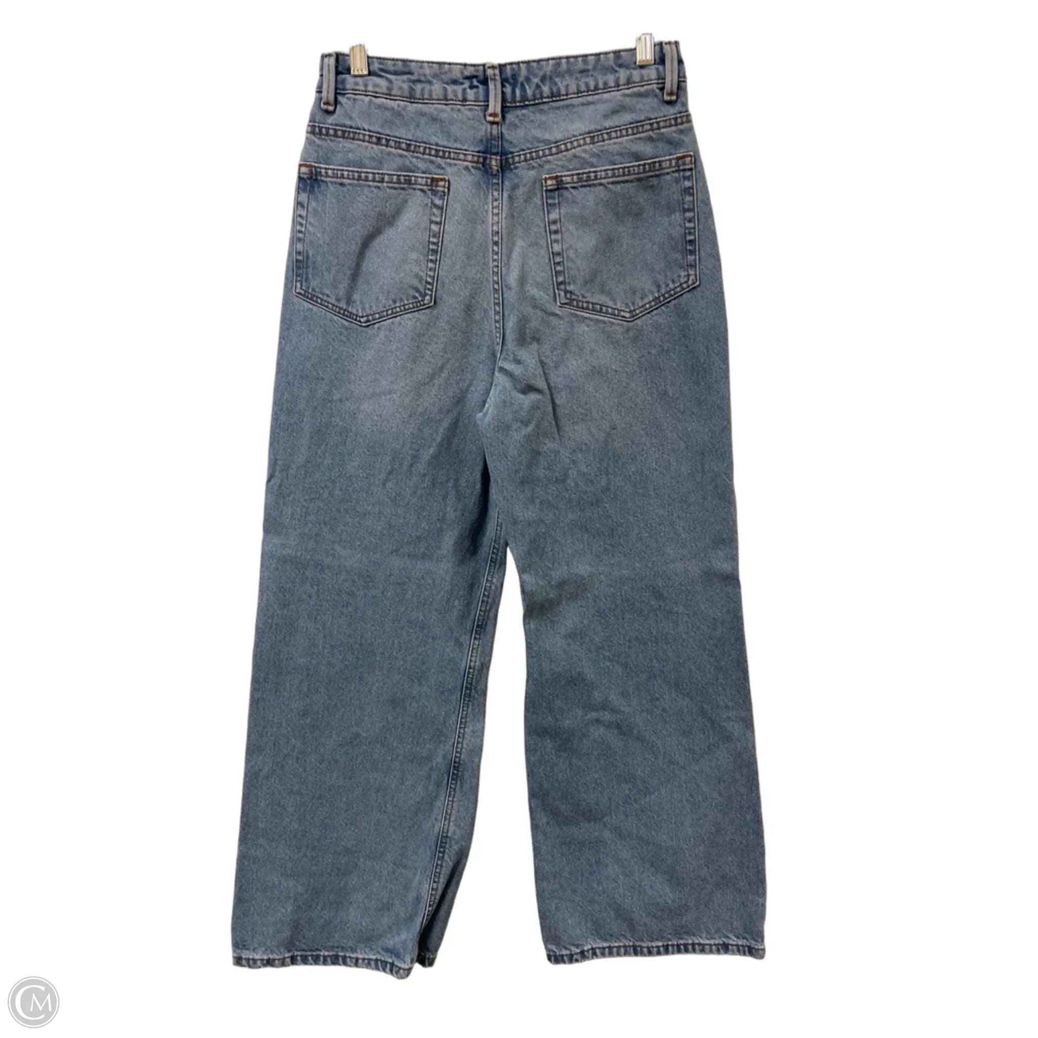 Jeans Wide Leg By Gianni Bini In Blue Denim, Size: 4