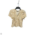Top Short Sleeve By Madewell In Floral Print, Size: S