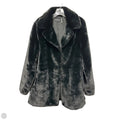 Coat Faux Fur & Sherpa By Cma In Black, Size: M