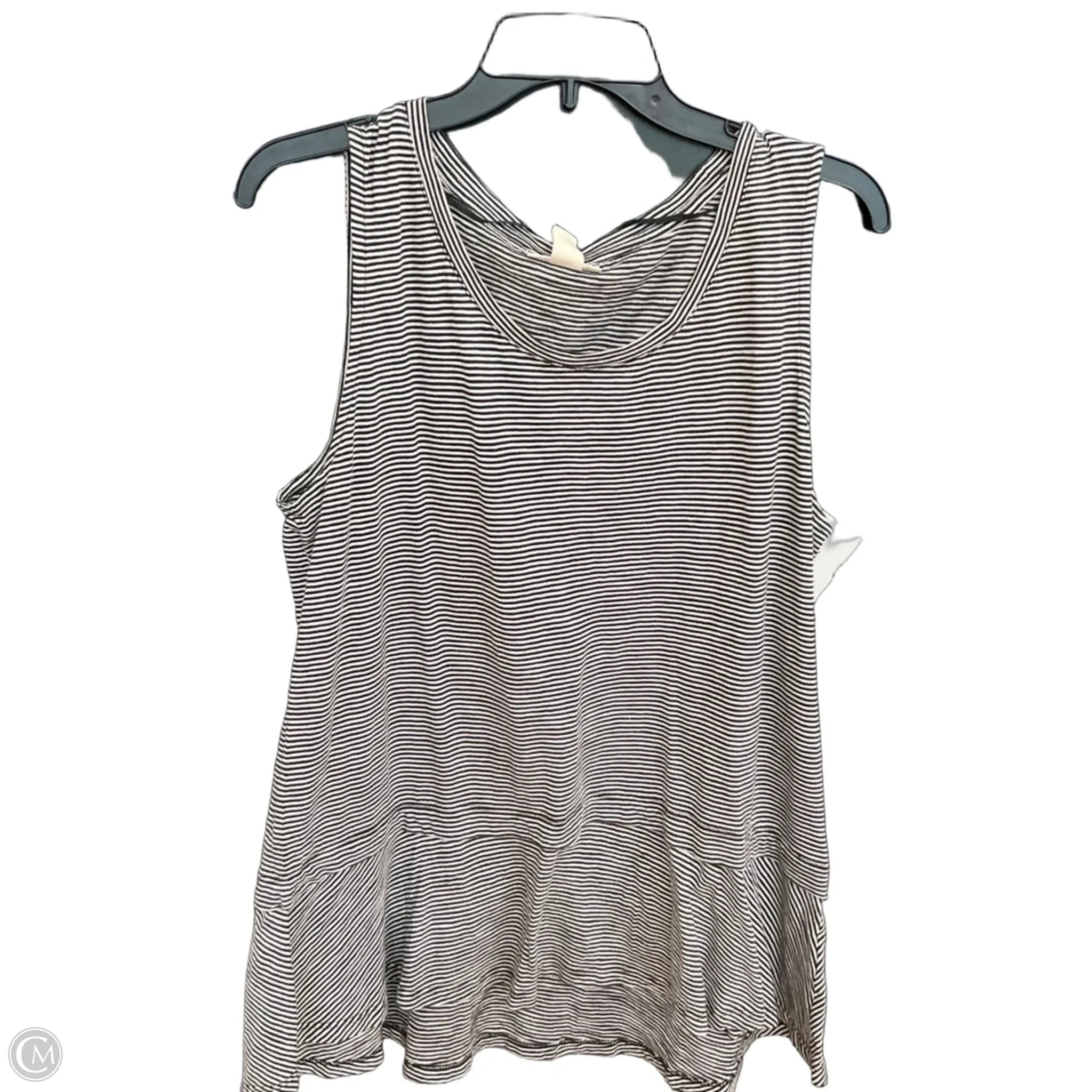 Top Sleeveless Basic By Style And Company In Striped Pattern, Size: Xlp