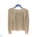 Top Long Sleeve By Loft In Gold, Size: S