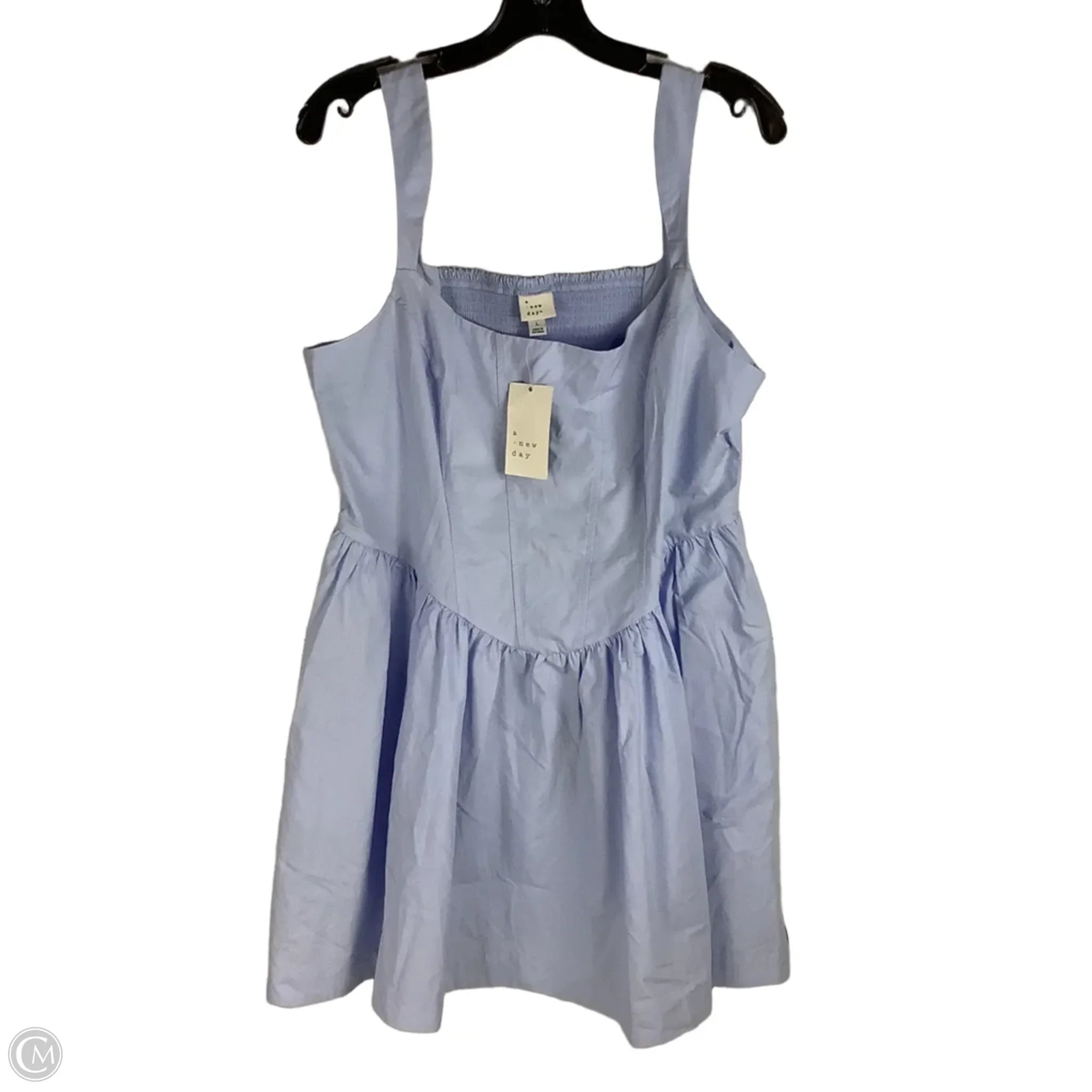 Dress Casual Short By A New Day In Blue, Size: L