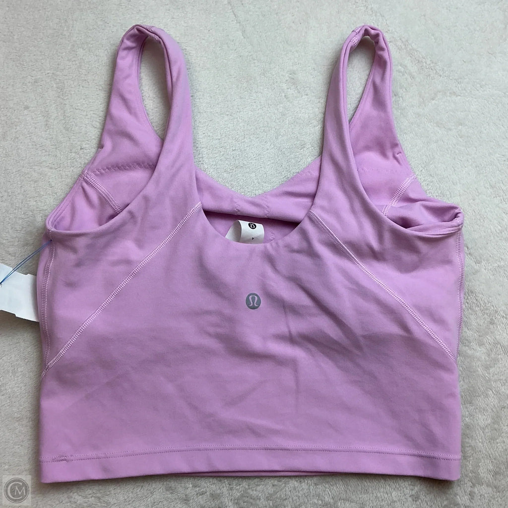 Athletic Bra By Lululemon In Pink, Size: 4