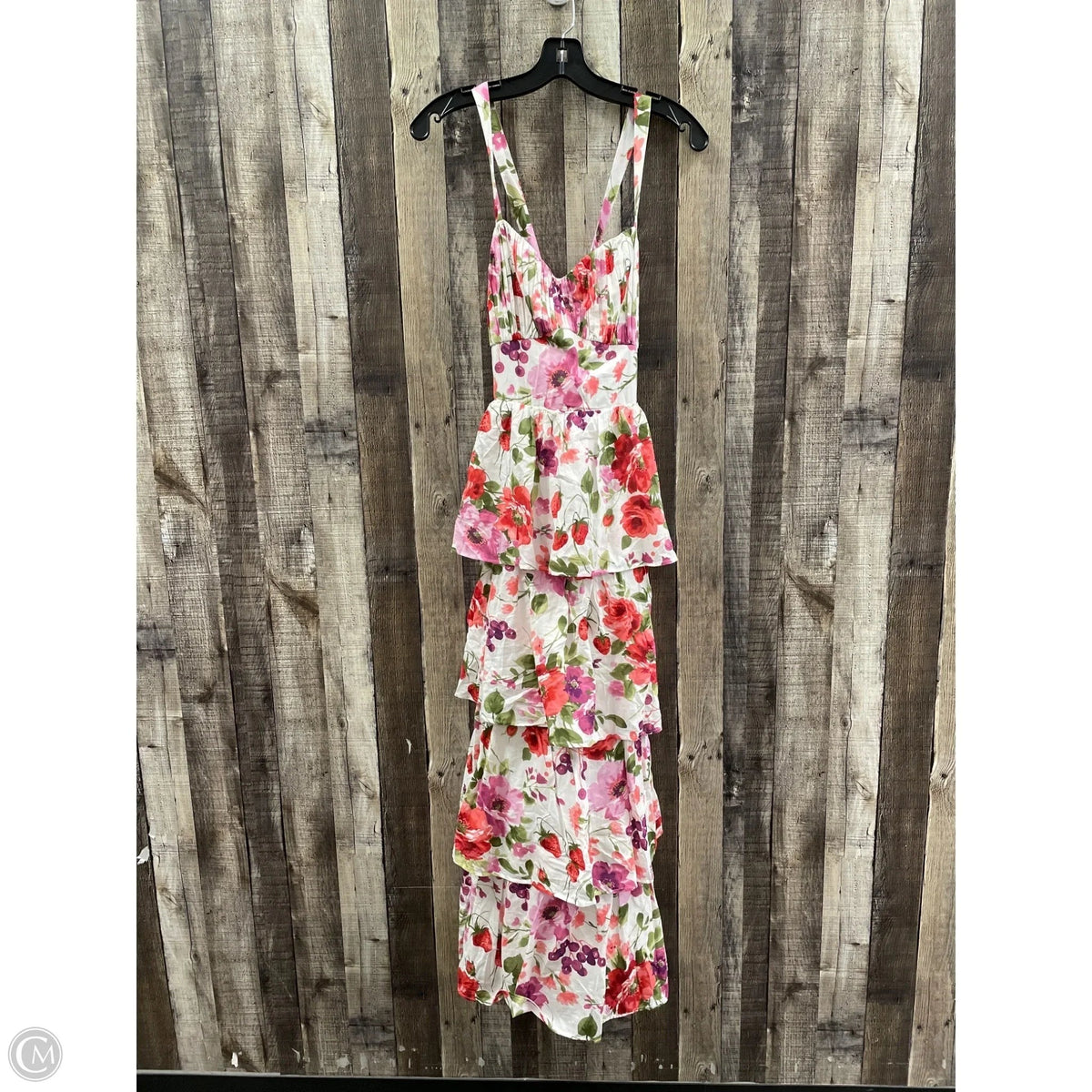 Dress Casual Maxi By Abercrombie And Fitch In Floral Print, Size: M