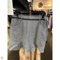 Skirt Mini & Short By Clothes Mentor In Black & White, Size: 12