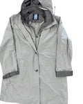 Coat Trench Coat By Clothes Mentor In Tan, Size:Xl