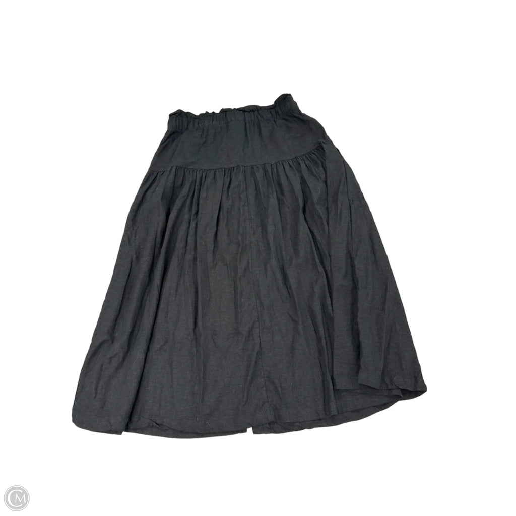 Skirt Maxi By Universal Thread In Black, Size: 8