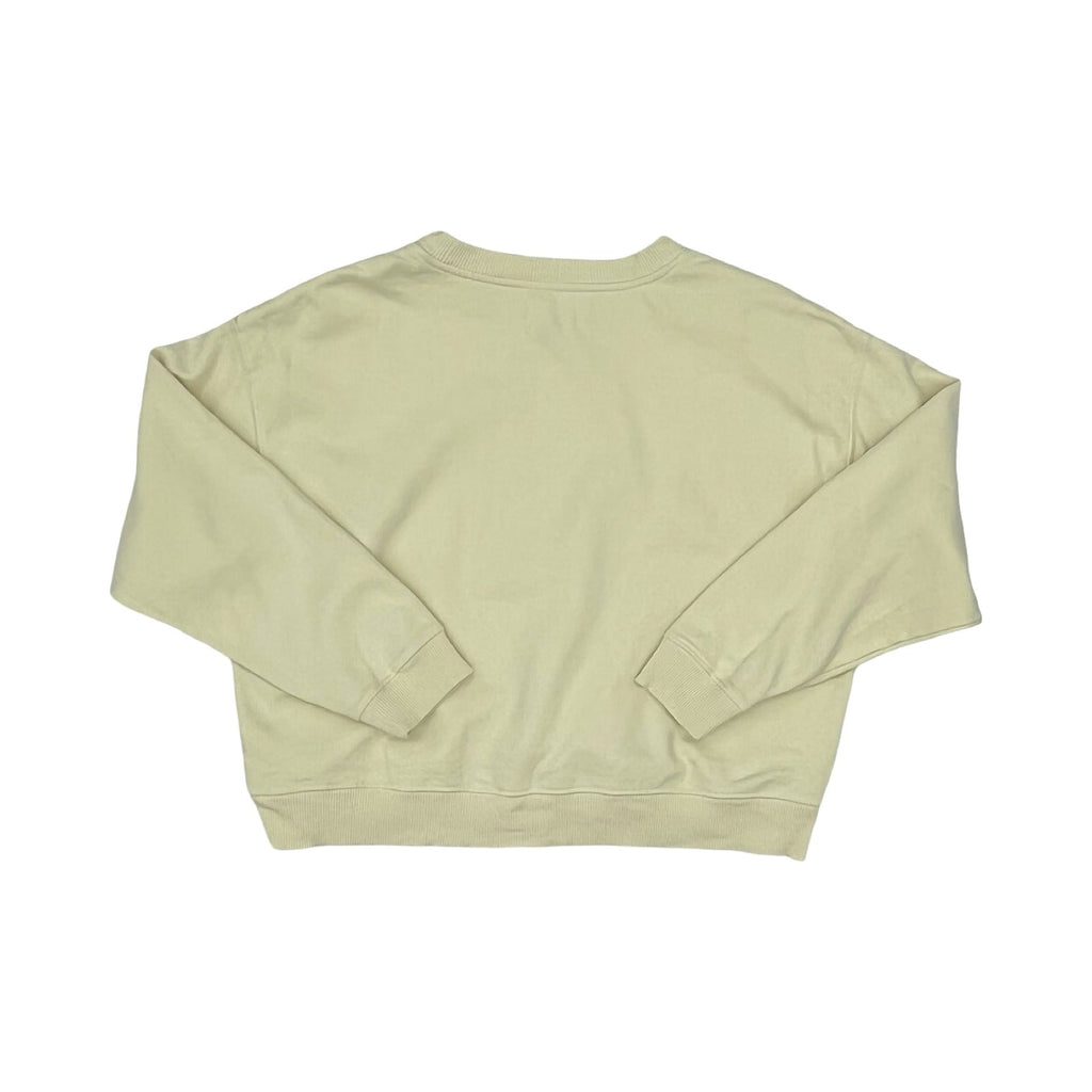 Sweatshirt Crewneck By American Eagle In Cream, Size:L