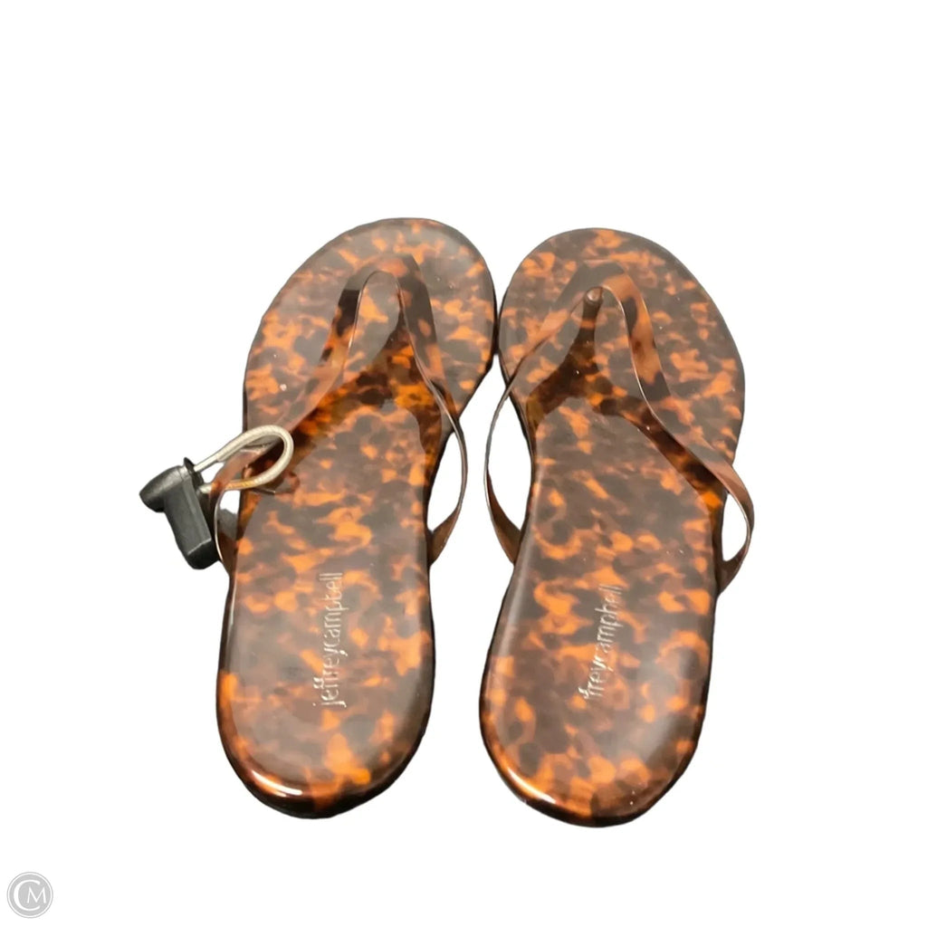 Sandals Flats By Jeffrey Campbell In Brown, Size: 10
