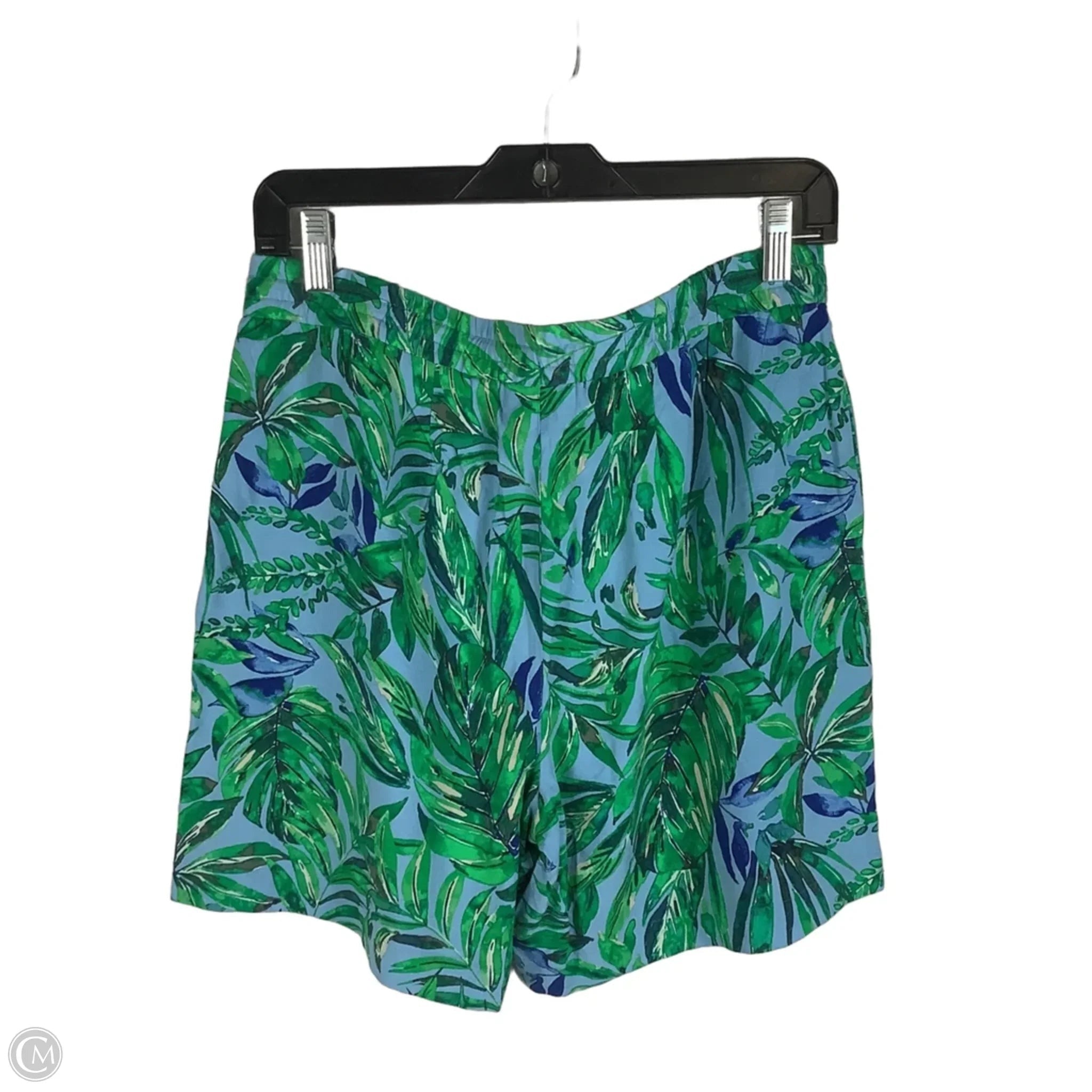 Shorts By J. Jill In Blue & Green, Size: S