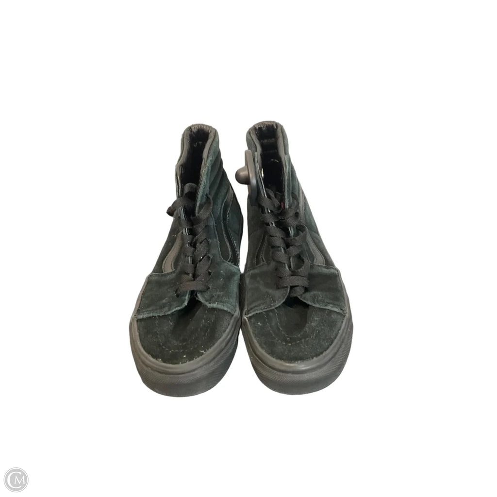 Shoes Sneakers By Vans In Black, Size: 6.5