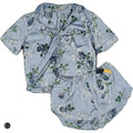 Lounge Set Shorts By Abercrombie And Fitch In Blue & Green, Size: S
