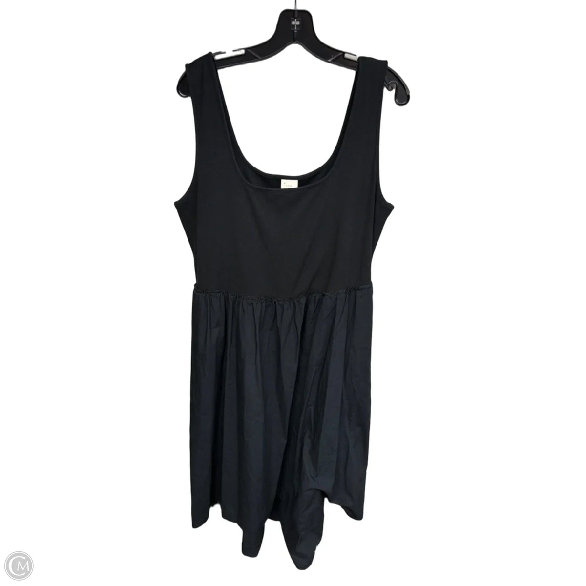 Dress Casual Maxi By A New Day In Black, Size: Xxl