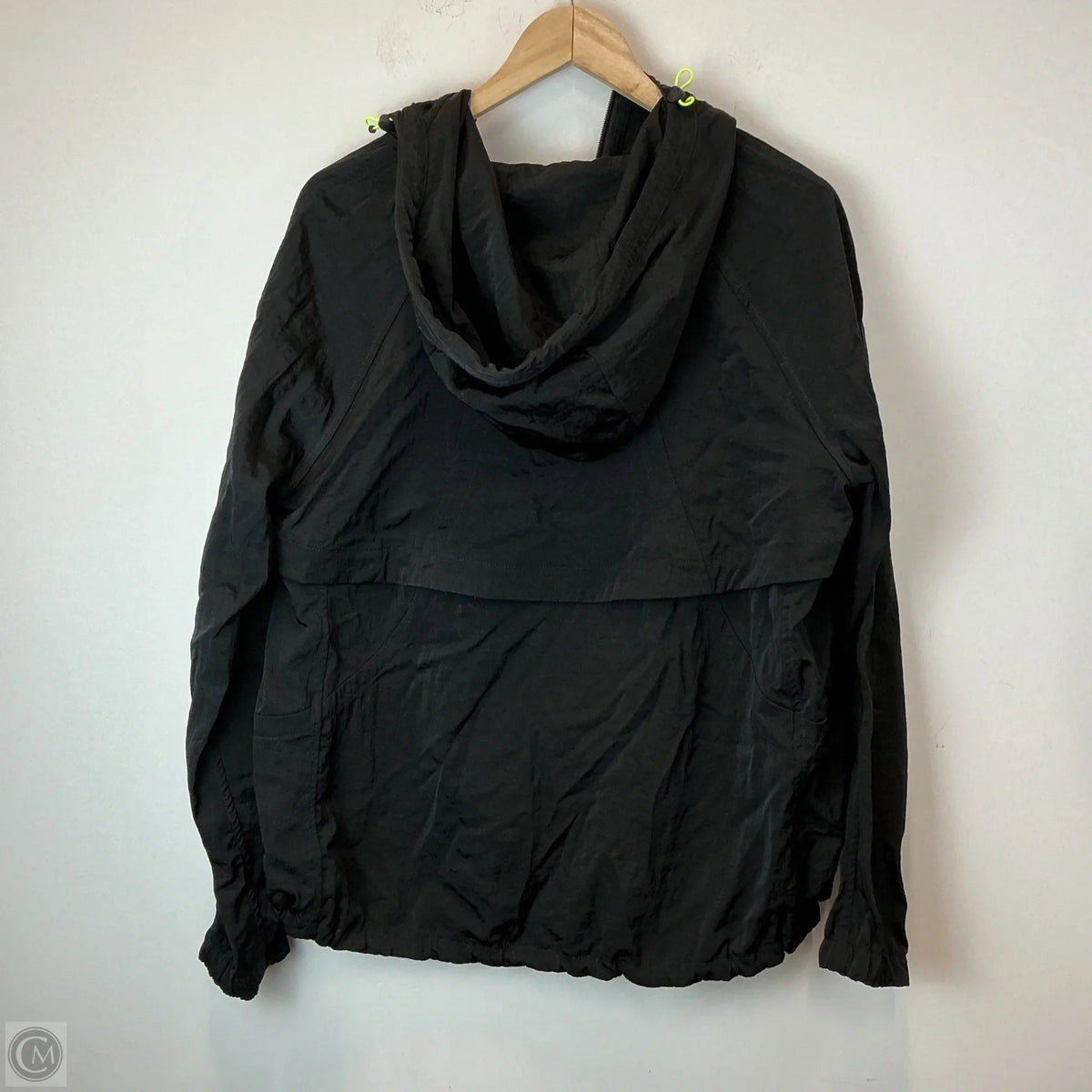 Jacket Windbreaker By Lululemon In Black, Size: M