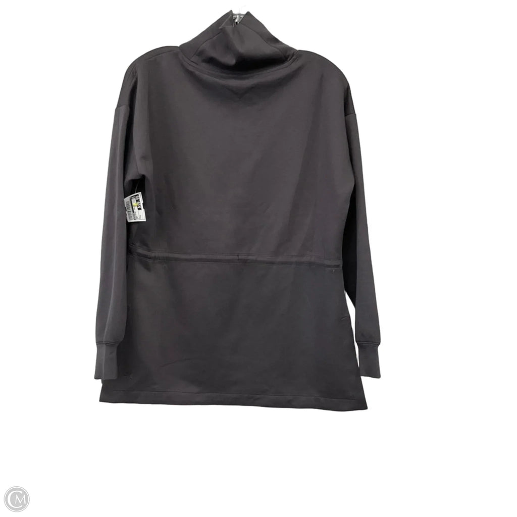 Sweatshirt Collar By Athleta In Grey, Size: S