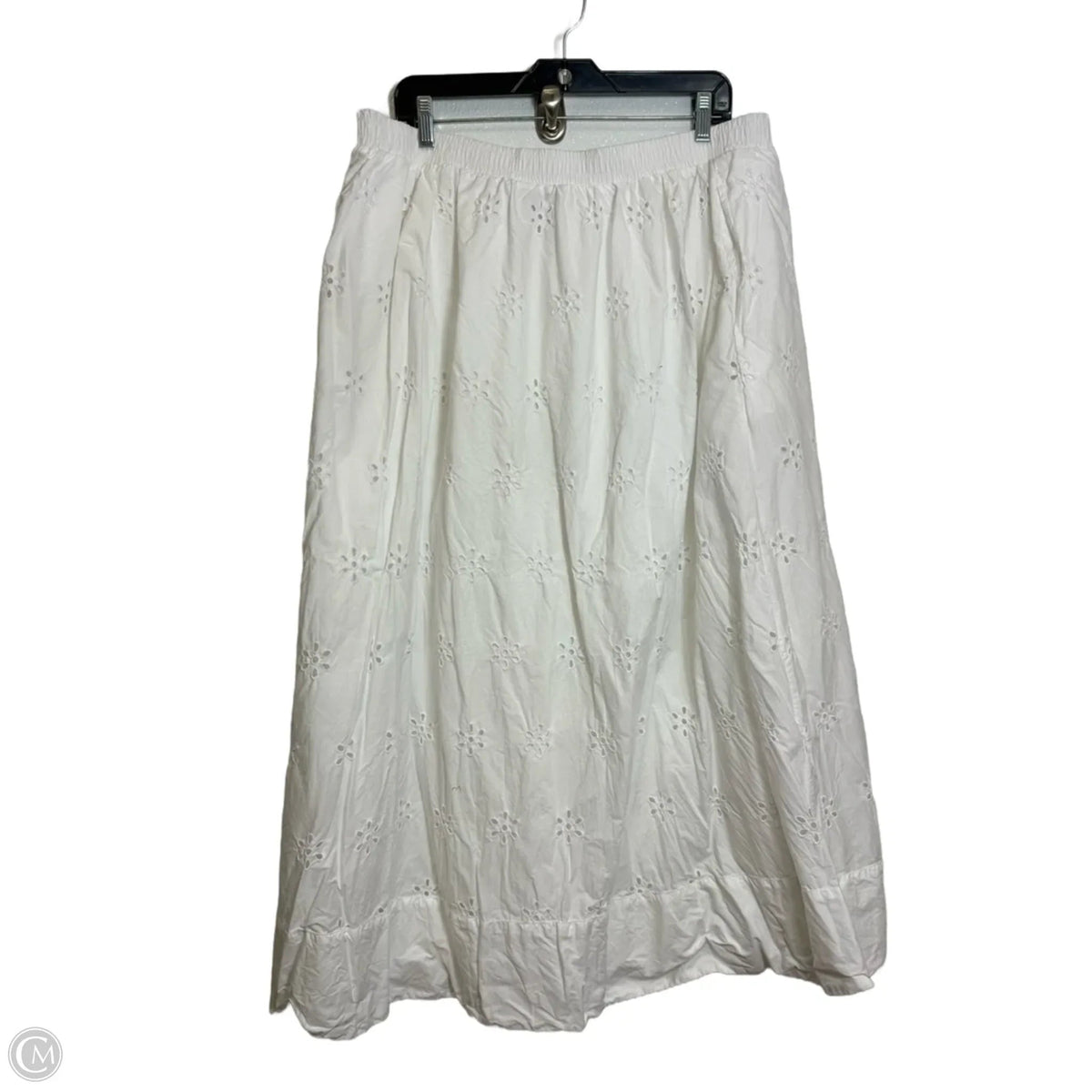 Skirt Midi By A New Day In White, Size: Xxl