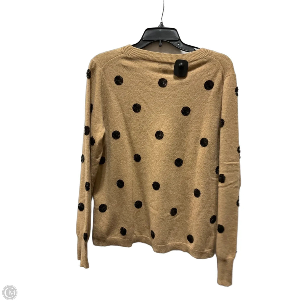 Top Long Sleeve By J. Crew In Beige, Size: Xl