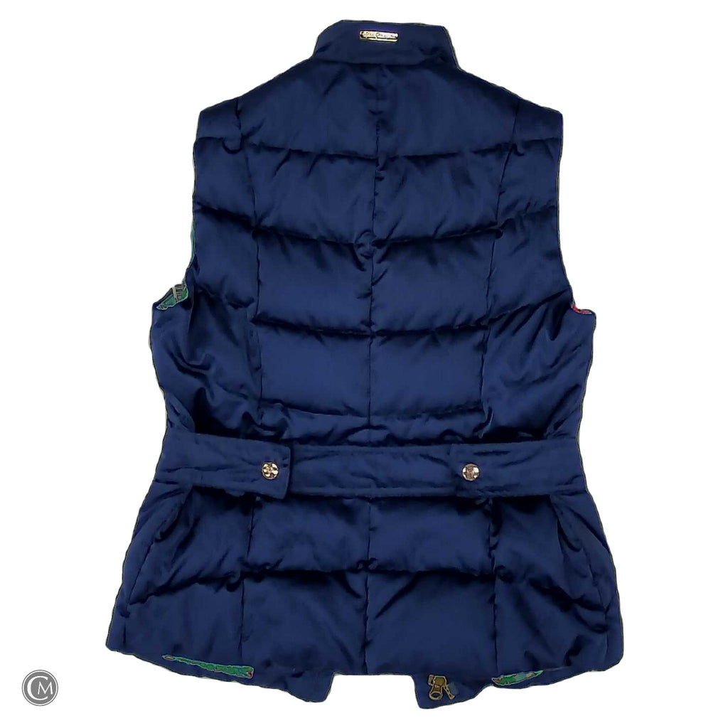 Vest Designer By Lilly Pulitzer In Navy, Size: Xs