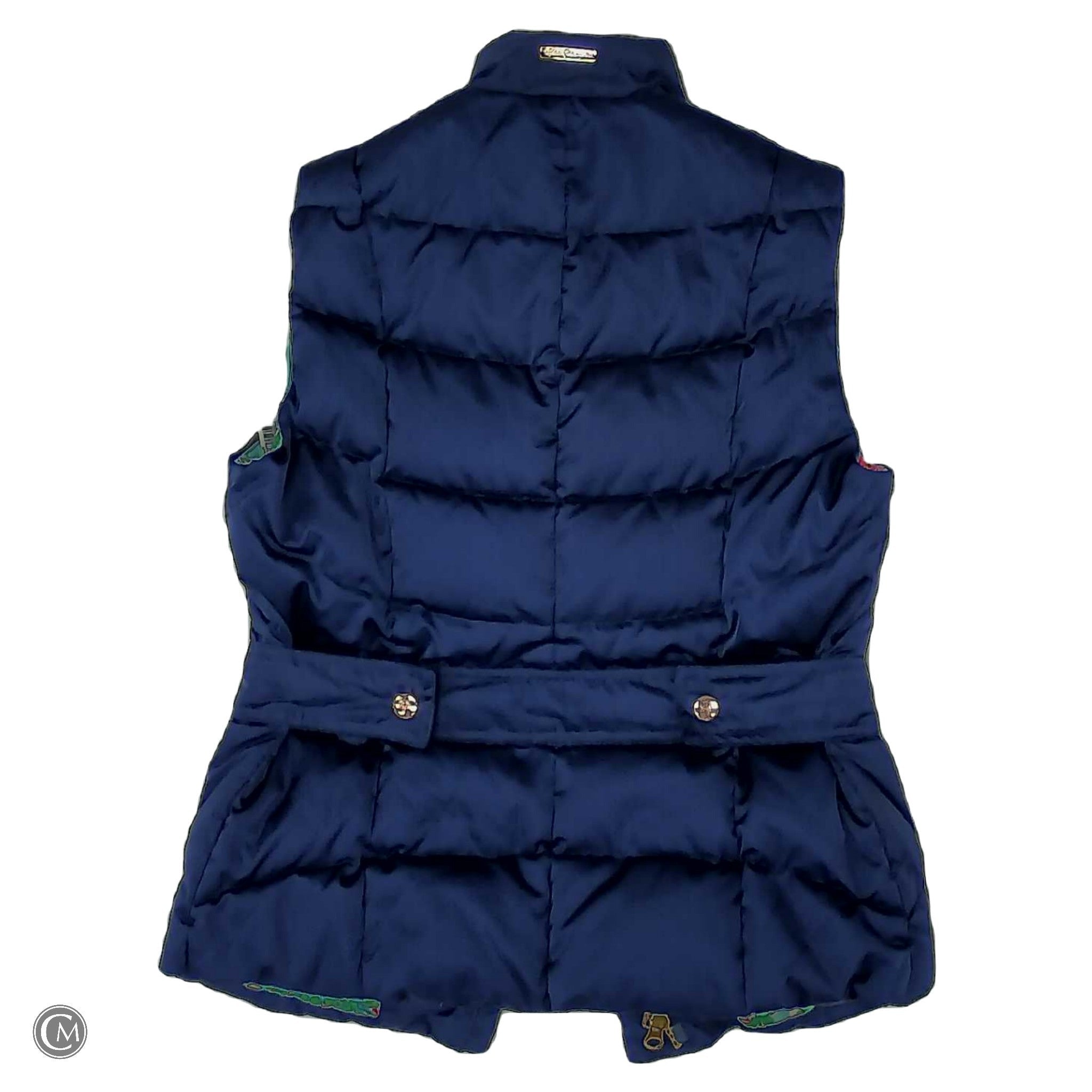 Vest Designer By Lilly Pulitzer In Navy, Size: Xs