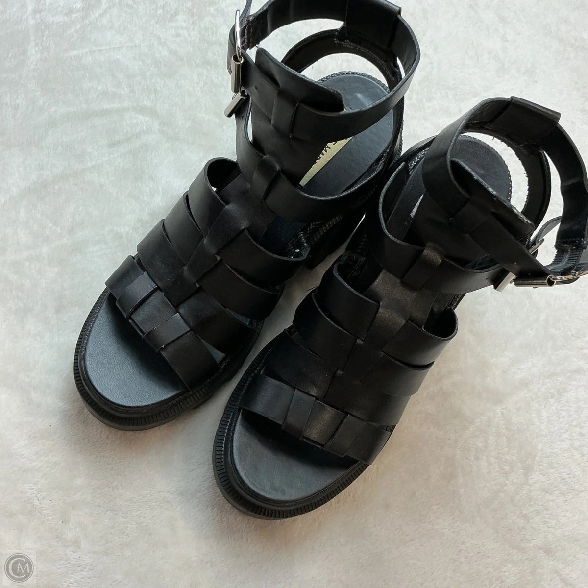 Shoes Heels Block By Steve Madden In Black, Size: 7