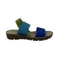 Sandals Flats By Clothes Mentor In Multi, Size:6