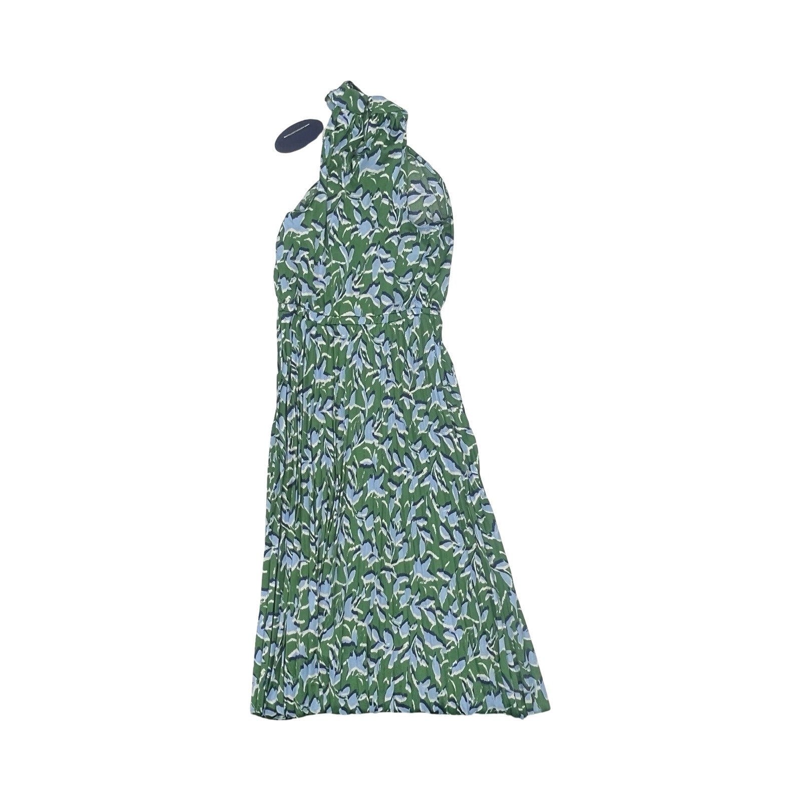 Dress Party Midi By Scoop In Blue & Green, Size:Xs
