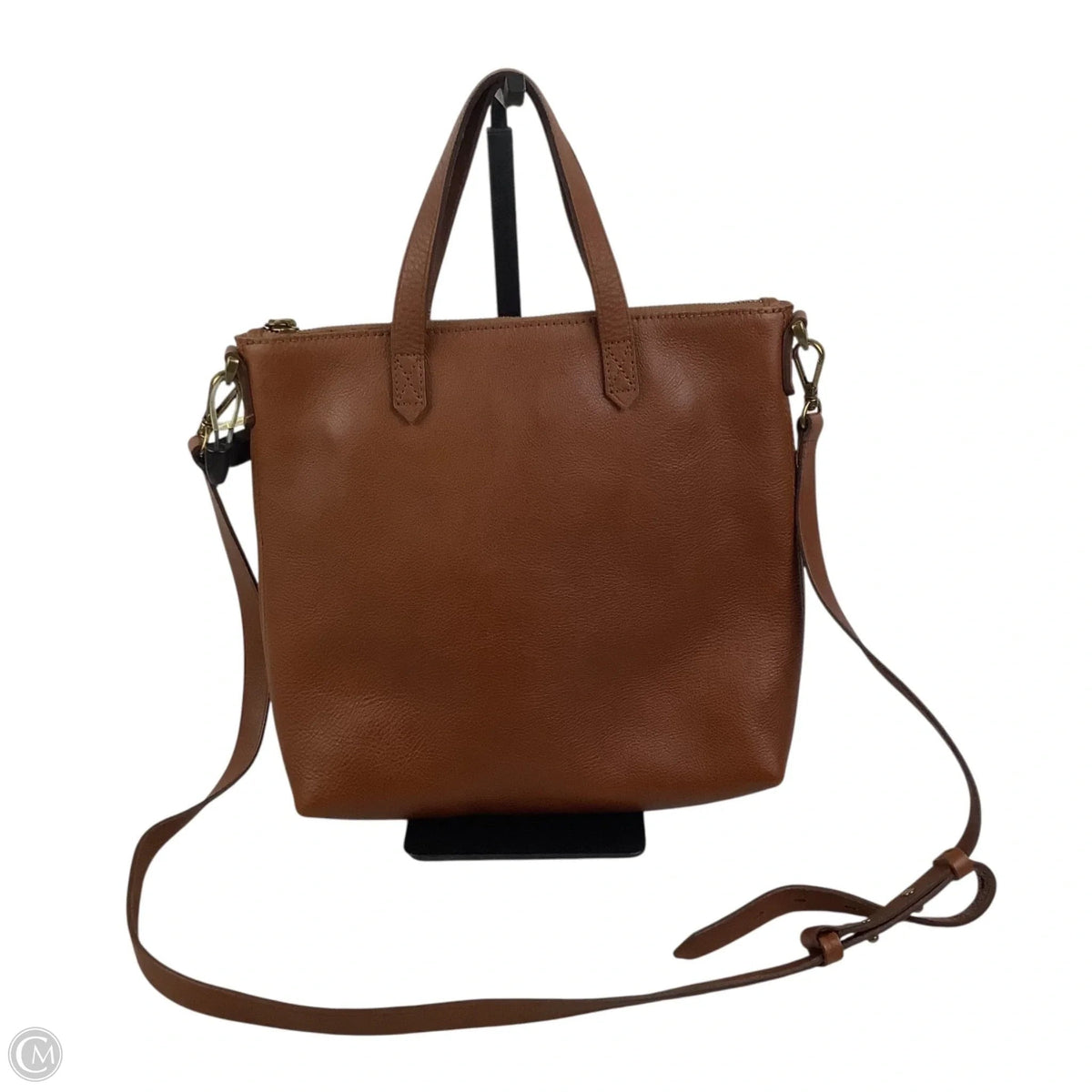 Handbag Leather By Madewell, Size: Small